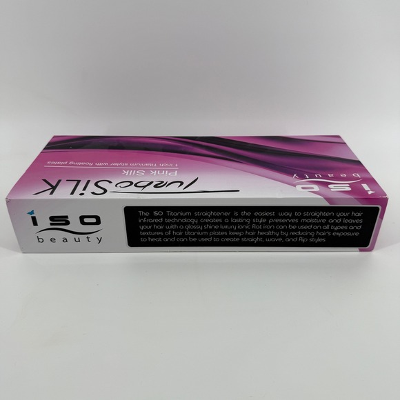 Turbo Silk Pink Hair Straightener - Picture 4 of 7